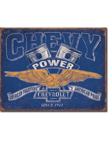 Placa Chevy Power