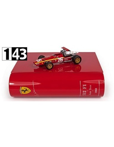 Ixo Ferrari 312 F1 J. Ickx W. GP Francia 1968