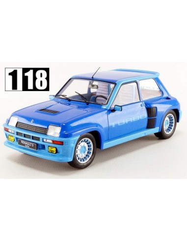 Ixo Renault 5 Turbo 1 1981 Azul