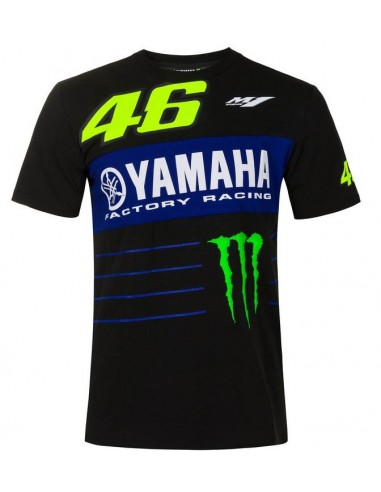 Camiseta Rossi 46 Yamaha Monster Power Line 2020