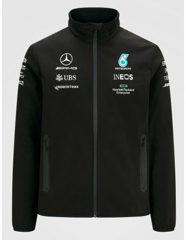 Softshell Mercedes AMG Petronas F1 Team 2021 Negro