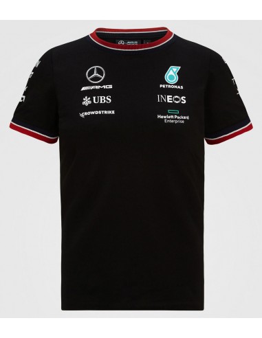 Camiseta Kid Mercedes AMG Petronas F1 Team 2021 Negro