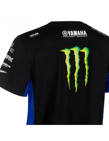 Están deprimidos compañero violación Camiseta Monster Energy Yamaha Team Replica 2021