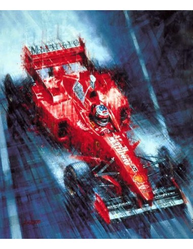 Litografia Michael Schumacher - Juan Carlos Ferrigno