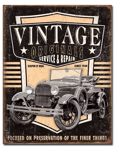 Placa Vintage Originals - Pickup 