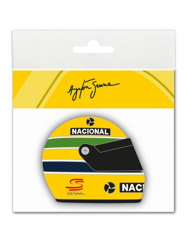 Adhesivo Ayrton Senna Casco 3D